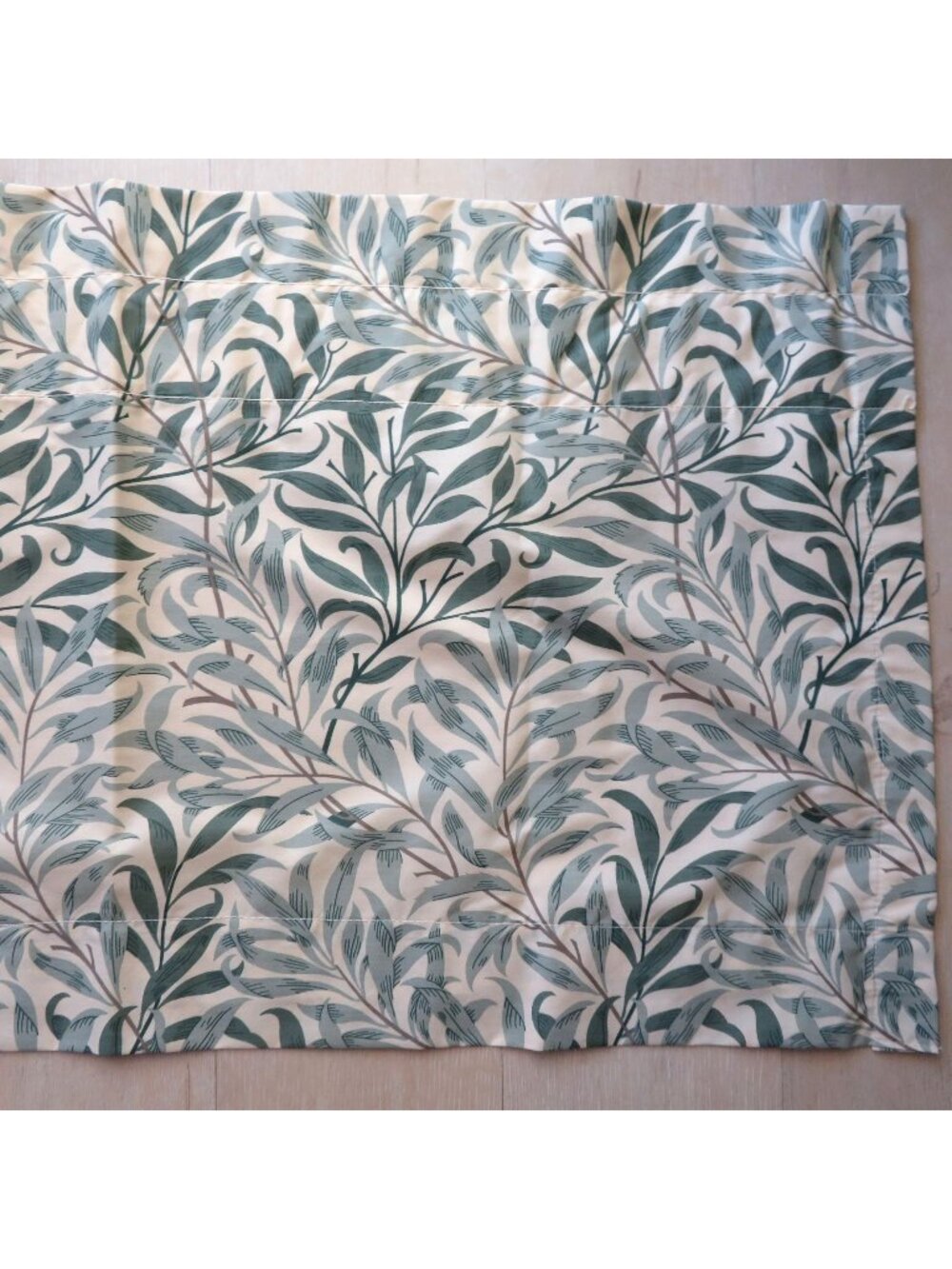 Vintage Martex Botanical Window Valance Lined 21.5" x 42" Made In USA